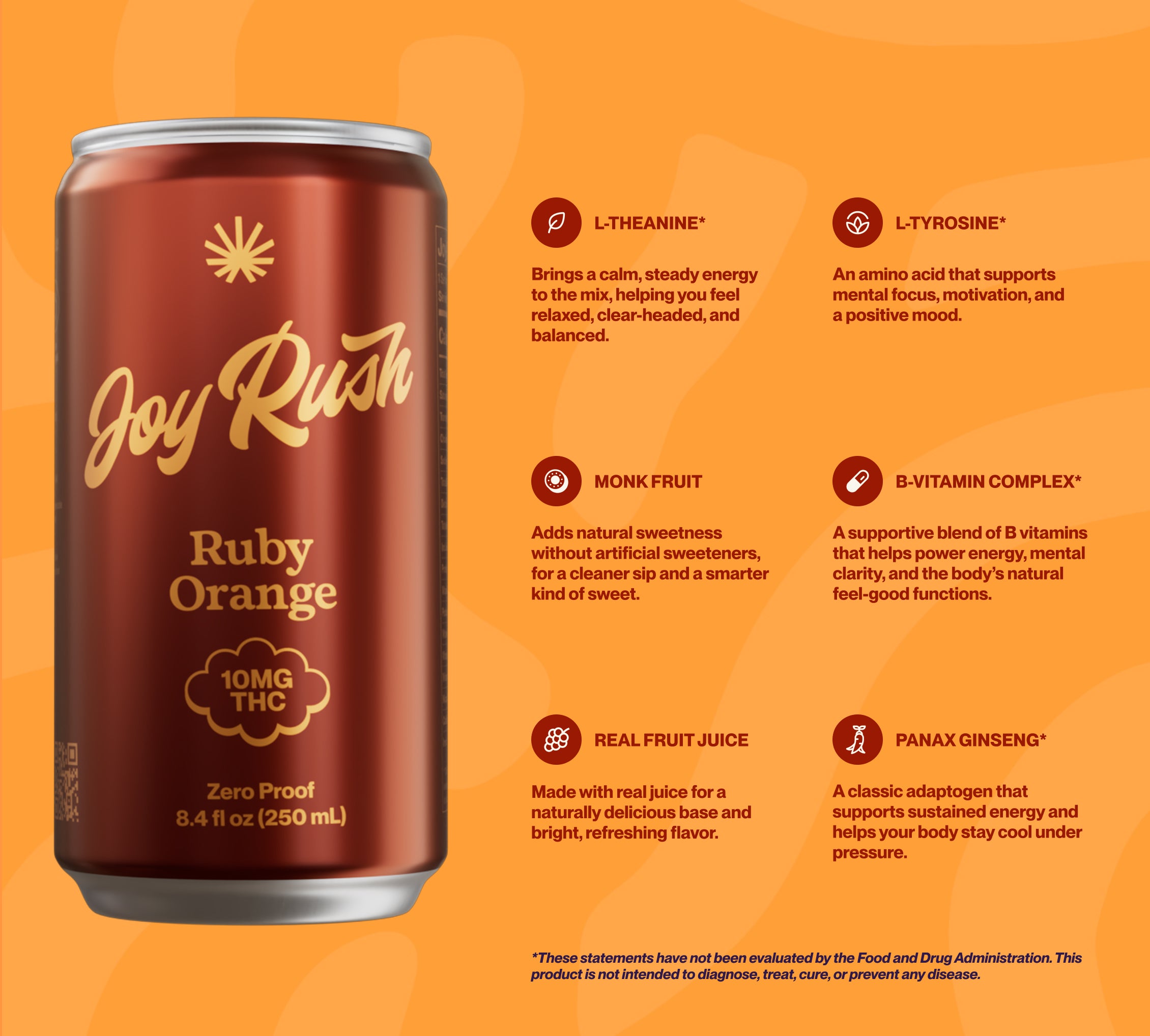 Ruby Orange - 12 Pack